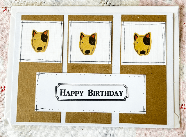 EBT Dog Birthday Card
