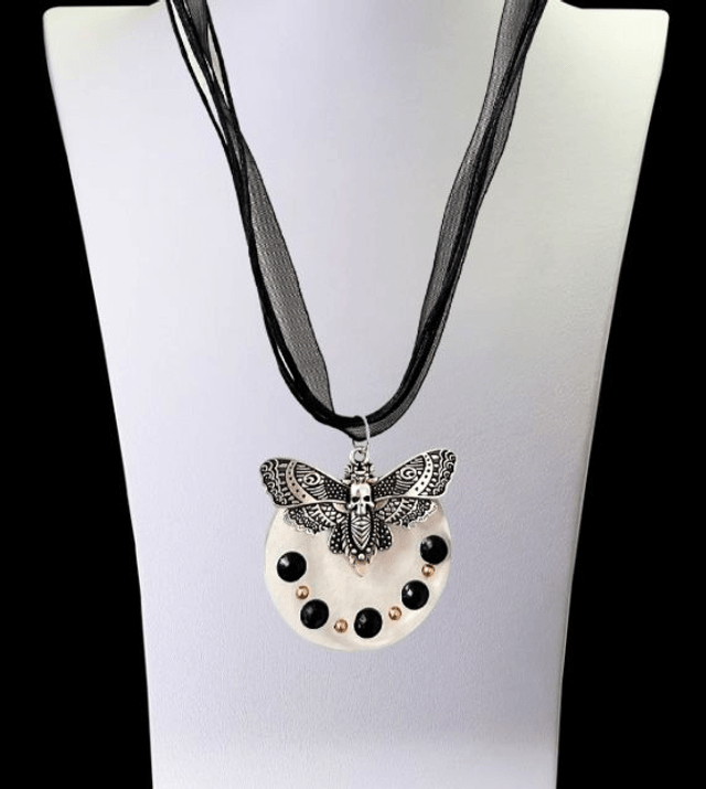 Death’s Head Moth Necklace