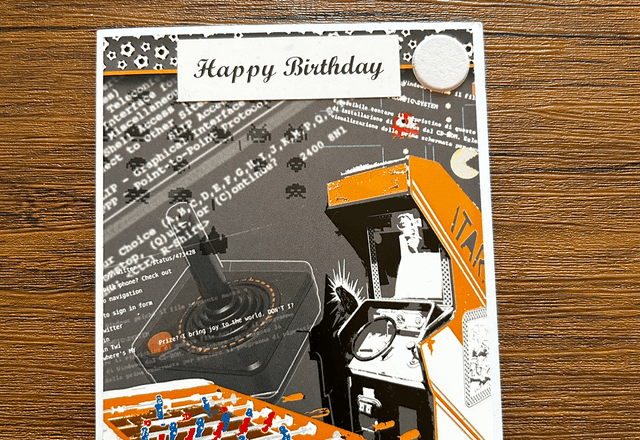 Gamer - Birthday Card