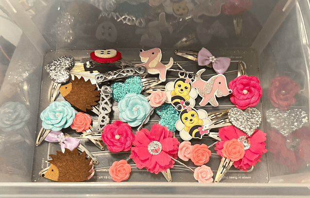 Mixed lot of handmade hair accessories 
